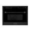 ZLINE 24" Convection Microwave, Black Stainless, MWO-24-BS
