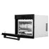 ZLINE 24" Convection Microwave, Black Stainless, MWO-24-BS