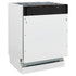 ZLINE 24" Dishwasher, Custom Panel Ready, Stainless Tub, 3rd Rack, DWV-24