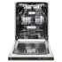 ZLINE 24" Dishwasher, Hammered Copper panel, Stainless Tub, DWV-HH-24