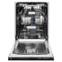 ZLINE 24" Dishwasher in Black Matte panel, Stainless Tub, DWV-BLM-24