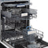ZLINE 24" Dishwasher in Black Matte panel, Stainless Tub, DWV-BLM-24