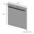 ZLINE 24" Dishwasher in Black Matte, Traditional Handle, DW-BLM-24