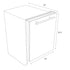 ZLINE 24" Dishwasher in Black Matte, Traditional Handle, DW-BLM-24