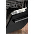 ZLINE 24" Dishwasher in Black Matte, Traditional Handle, DW-BLM-24