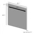 ZLINE 24" Dishwasher in Blue Gloss, Stainless Steel Tub, DW-BG-H-24