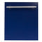 ZLINE 24" Dishwasher in Blue Gloss, Stainless Steel Tub, DW-BG-H-24