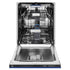 ZLINE 24" Dishwasher in Blue Matte panel, Stainless Tub, DWV-BM-24