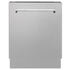 ZLINE 24" Dishwasher in DuraSnow Stainless panel, Stainless Tub, DWV-SN-24