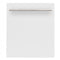ZLINE 24" Dishwasher in White Matte, Stainless Steel Tub, DW-WM-H-24