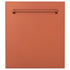 ZLINE 24" Dishwasher with Copper panel, Stainless Tub, DWV-C-24