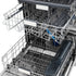 ZLINE 24 in. Panel-Included Monument Series 3rd Rack Top Touch Control Dishwasher with Color Options and Stainless Steel Tub DWMT-BS-24