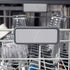 ZLINE 24 in. Panel-Included Monument Series 3rd Rack Top Touch Control Dishwasher with Color Options and Stainless Steel Tub DWMT-BS-24