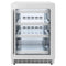 ZLINE 24 in. Touchstone 151 Can Beverage Fridge With Stainless Steel Glass Door RBSO-GS-24