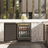 ZLINE 24 in. Touchstone Beverage Fridge w Stainless Steel Door RBSO-ST-24