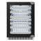 ZLINE 24 in. Touchstone Dual Zone 44 Bottle Wine Cooler With Panel Ready Glass Door RWDPO-24