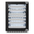 ZLINE 24 in. Touchstone Dual Zone 44 Bottle Wine Cooler With Panel Ready Glass Door RWDPO-24