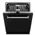 ZLINE 24" Monument, 3rd Rack, Dishwasher, Black Door, DWMT-BLM-24