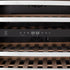 ZLINE 24" Monument Autograph Edition Dual Zone 44-Bottle Wine Cooler in Stainless Steel with Champagne Bronze Accents RWVZ-UD-24-CB
