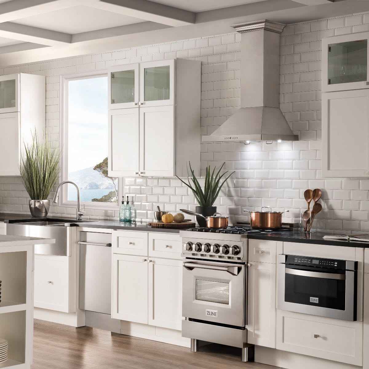 ZLINE 24" Professional Dual Fuel Range In Stainless Steel, RA24
