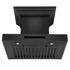 ZLINE 24" Range Hood, Black Stainless, Built-In Speakers, BSKENCRN-BT-24