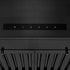 ZLINE 24" Wall Range Hood, Black Stainless, with Crown, BSKENCRN-24