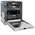 ZLINE 24"Autograph Dishwasher, Stainless, Accent Handle, DWMTZ-304-24-G