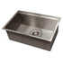 ZLINE 27" Undermount Single Bowl Ledge Sink DuraSnow, SLS-27S