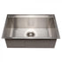 ZLINE 27" Undermount Single Bowl Ledge Sink DuraSnow, SLS-27S