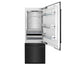 ZLINE 30" 16.1 cu. ft. Built-In 2-Door Bottom Freezer Refrigerator with Internal Water and Ice Dispenser in Black Stainless Steel-RBIV-BS-30