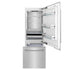 ZLINE 30" 16.1 cu. ft. Built-In 2-Door Bottom Freezer Refrigerator with Internal Water and Ice Dispenser in Stainless Steel RBIV-304-30