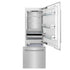 ZLINE 30" 16.1 cu. ft. Panel Ready Built-In 2-Door Bottom Freezer Refrigerator with Internal Water and Ice Dispenser RBIV-30