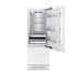 ZLINE 30" 16.1 cu. ft. Panel Ready Built-In 2-Door Bottom Freezer Refrigerator with Internal Water and Ice Dispenser RBIV-30