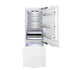 ZLINE 30" 16.1 cu. ft. Panel Ready Built-In 2-Door Bottom Freezer Refrigerator with Internal Water and Ice Dispenser RBIV-30