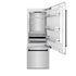 ZLINE 30" Autograph 16.1 cu. ft. 2-Door Bottom Freezer Fridge Water/Ice Dispenser Stainless Steel Matte Black Accents RBIVZ-304-30-MB