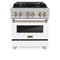 ZLINE 30" Autograph, Dual Fuel Range,RASZ-WM-30-CB