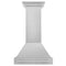 ZLINE 30" Autograph DuraSnow Stainless Steel Wall Range Hood 8654SNX-30
