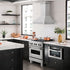 ZLINE 30" Autograph DuraSnow Stainless Steel Wall Range Hood 8654SNX-30