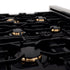 ZLINE 30" Autograph Edition, Dual Fuel Range, Gold Accents, RAZ-30-G