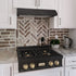 ZLINE 30" Autograph Edition Rangetop, Gold Accents, RTBZ-30-G