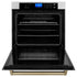 ZLINE 30" Autograph Edition Single Wall Oven with Self Clean and True Convection in Stainless Steel AWSZ-30-CB