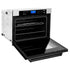 ZLINE 30" Autograph Edition Single Wall Oven with Self Clean and True Convection in Stainless Steel AWSZ-30-MB