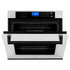 ZLINE 30" Autograph Edition Single Wall Oven with Self Clean and True Convection in Stainless Steel AWSZ-30-MB