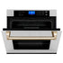 ZLINE 30" Autograph Edition Single Wall Oven with Self Clean and True Convection Stainless Steel AWSSZ-30-G