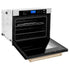 ZLINE 30" Autograph Edition Single Wall Oven with Self Clean and True Convection Stainless Steel AWSSZ-30-G