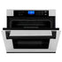 ZLINE 30" Autograph Edition Single Wall Oven with Self Clean and True Convection Stainless Steel AWSSZ-30-MB