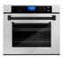 ZLINE 30" Autograph Edition Single Wall Oven with Self Clean and True Convection Stainless Steel AWSSZ-30-MB