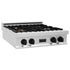 ZLINE 30" Autograph Porcelain Rangetop, Matte Black Accents, RTZ-30-MB