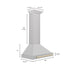 ZLINE 30" Autograph Stainless Wall Range Hood KB4SNZ-30-G