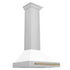 ZLINE 30" Autograph Stainless Wall Range Hood KB4STZ-WM30-CB